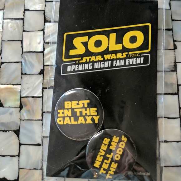 Solo fan pins - Picture 1 of 3